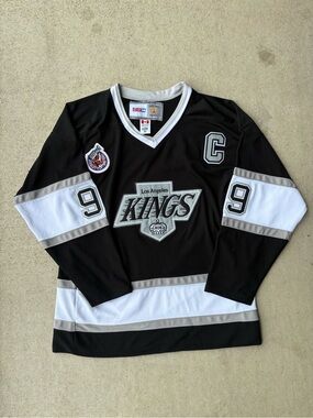 Vintage CCM Authentic LA Kings Wayne Gretzky Jersey Size 52